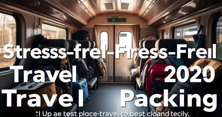 Train travel packing tips