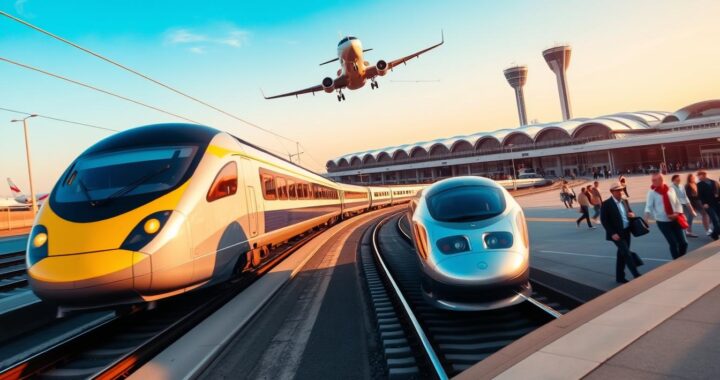 Train travel vs flying