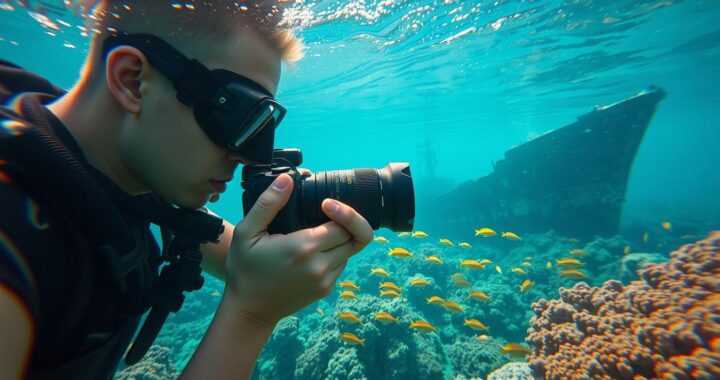 Underwater photography tips