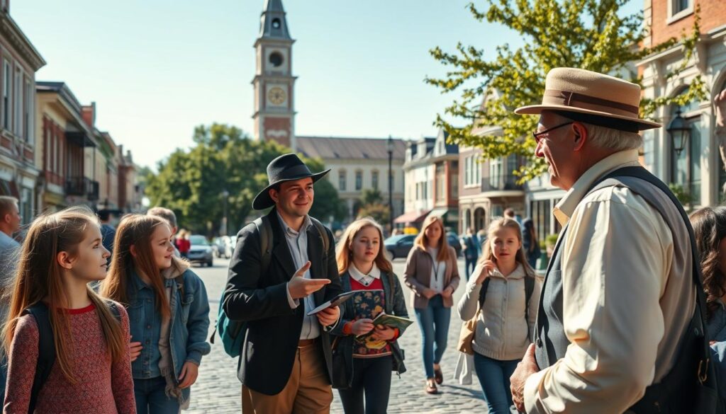 guided historical tours for students