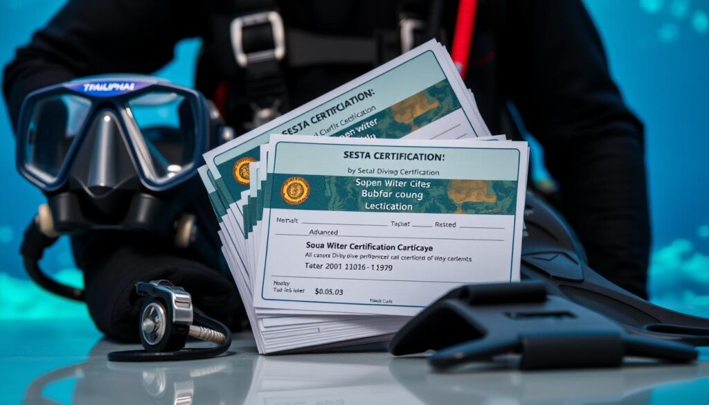 scuba certification cost